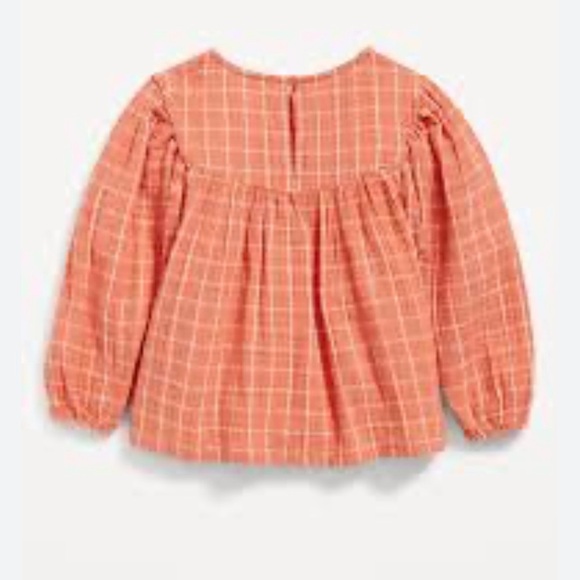 Old Navy Soft Orange Blouse 12-18 months - Picture 1 of 4